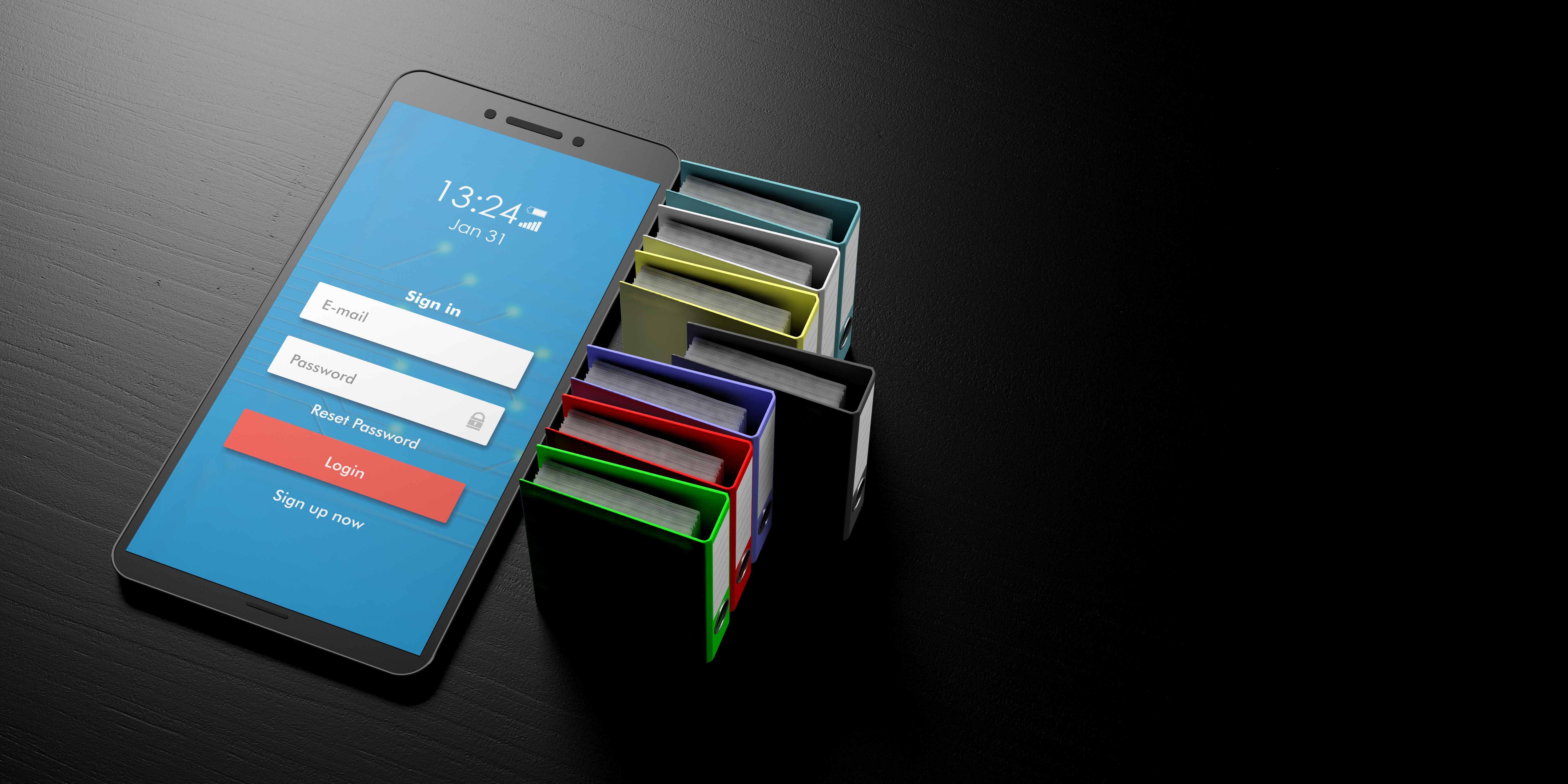 Сравнение интерфейсов поиска файлов на Android и iOS